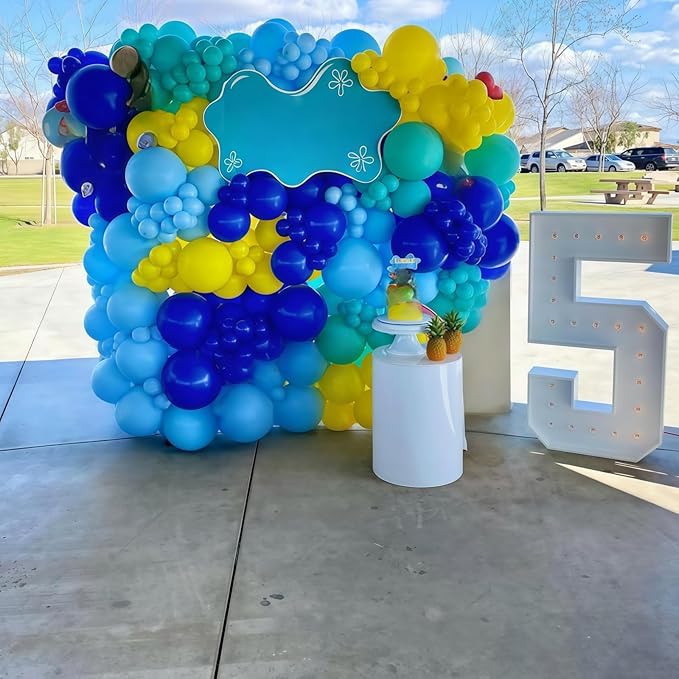 Blue and Yellow Balloons Set - Image 8