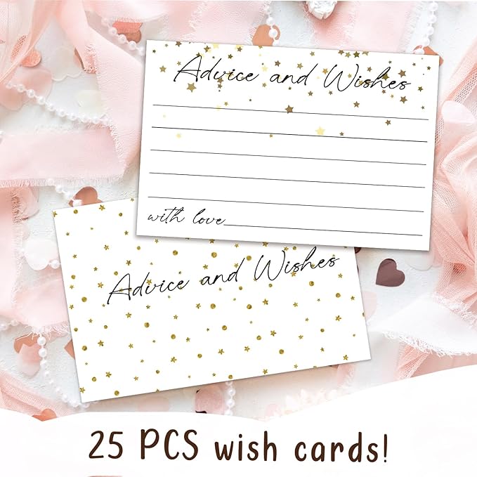 Advice and Wishes Cards, Double-sided Blank Cards - Image 3