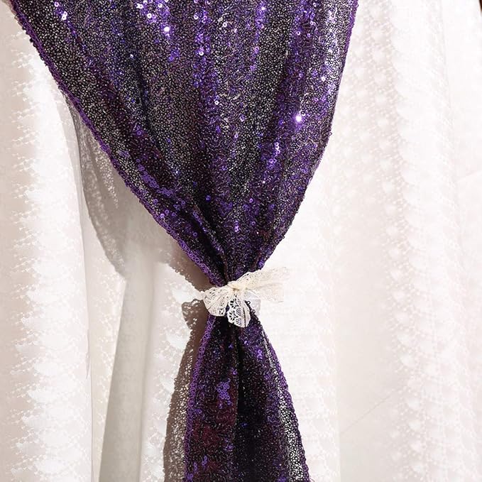 Eternal Beauty Purple Table Runner - Image 9