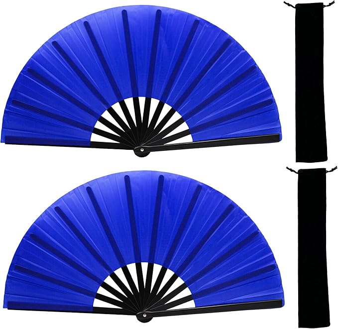 13inch Large Rave Fan Popping Clacking Fans by Unknown