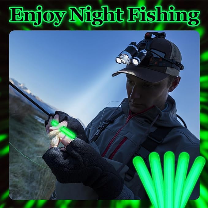150 Pcs Green Glow Sticks Bulk 4 Inch Emergency Bright Light Sticks - Image 7
