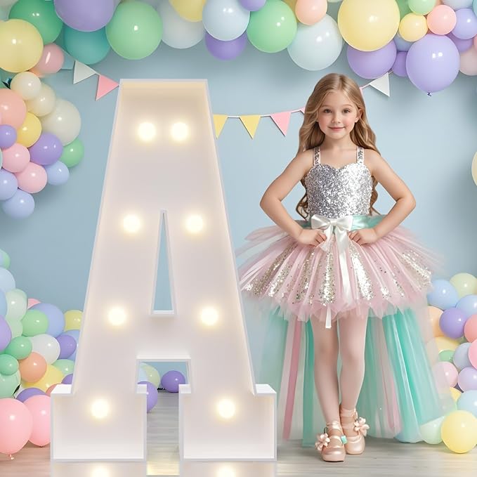 Marquee Letters 3 Feet Tall, Light Up Letters 3FT by Unknown