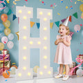 4FT Marquee Light Up Letters by LOBOOM