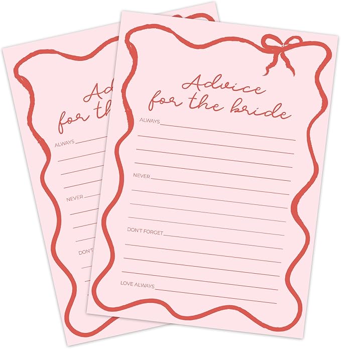 DEEKA 30 PCS Bridal Shower Games Card - Image 9