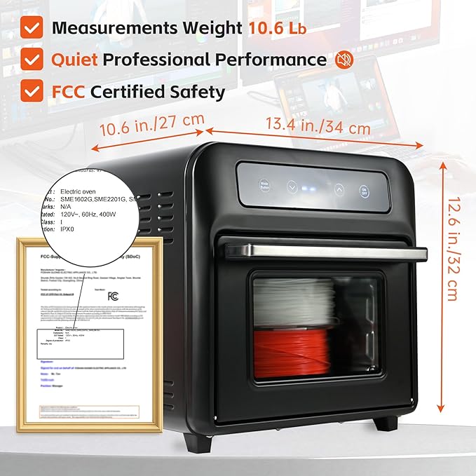 3D Printing Filament Electric Dryer Box, Priline 3D Filament Heating Chambers - Image 5