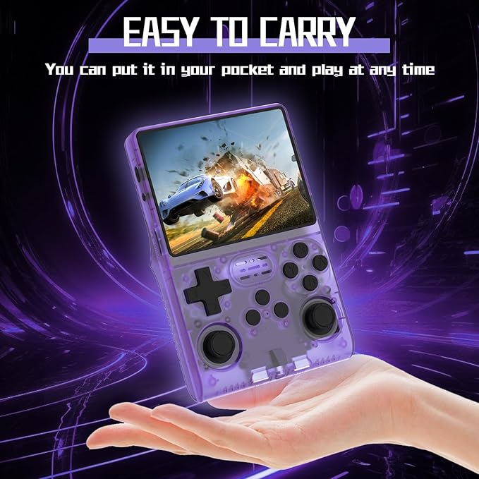 FVBADE 【30000 in 1】 R40S PRO Handheld Game Console 3.5 inch IPS Screen Mini - Image 6