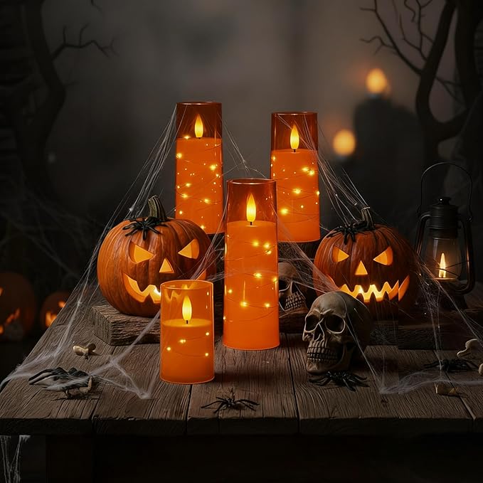 Raycare Flameless Candle with Remote Timer – 5 Flickering Acrylic Battery - Image 3