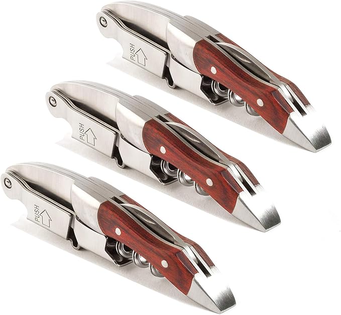 Professional Waiter Corkscrew Wine Key by Kit-Home