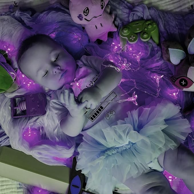 Cute Flower String Lights, USB & Battery Lighted Decorative Fairy Cherry - Image 9