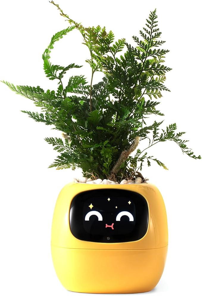 Smart pet Planter Robot Guidance on Plant Care by PlantsIO