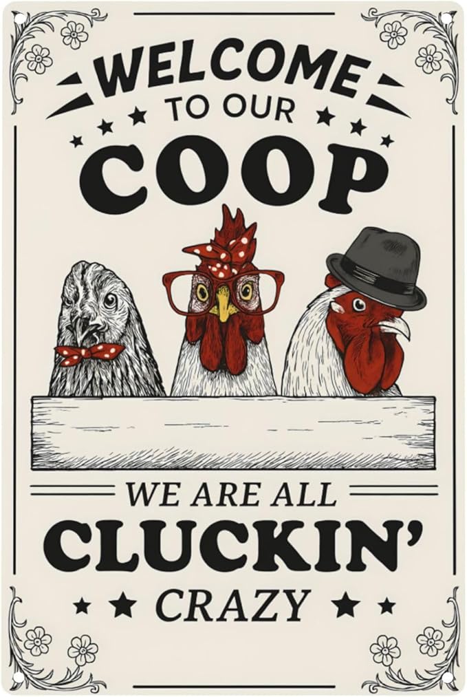 Funny Chicken Coop Sign - Image 9