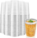 I00000 200 Pack 12 oz Silver Plastic Cups, Plastic Party Wine Glasses Cocktail by I00000