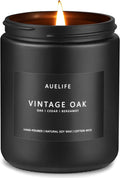 Scented Candles for Men | Vintage Oak Candle by Auelife