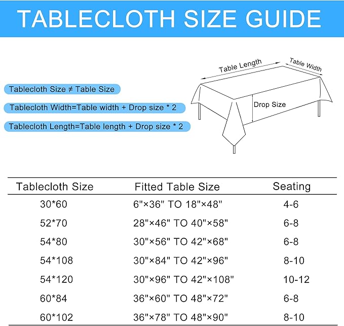 Hiasan Faux Linen Rectangle Tablecloth - Image 7