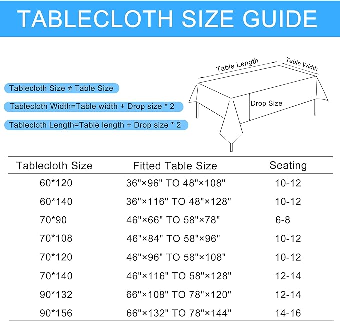 Hiasan Faux Linen Rectangle Tablecloth - Image 3