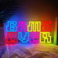 Game Room Neon Sign, Game Over Dimmable LED Light Signs by BEISKAFNVSZ