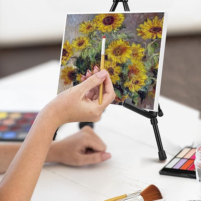 AROIC 12 Pack 14'' Tabletop Easels, Adjustable Portable Table Top Easel - Image 8