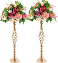 Gold Metal Wedding Centerpieces by LoveCat