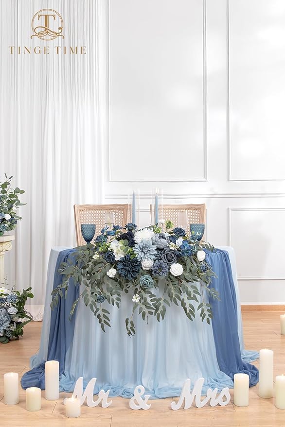 TINGE TIME Artificial Sweetheart Flower Swag - Image 3