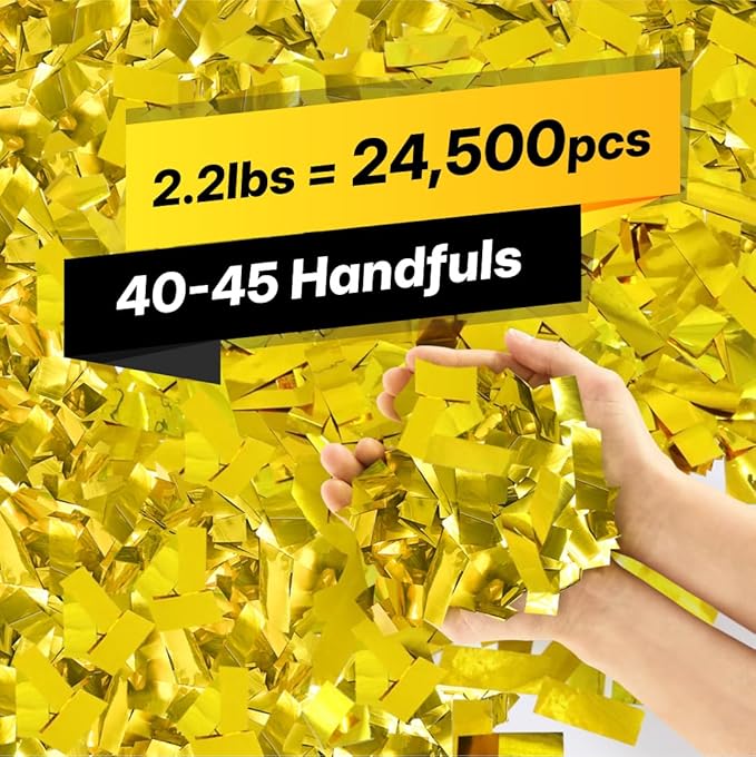 Gold Confetti Paper - Image 2
