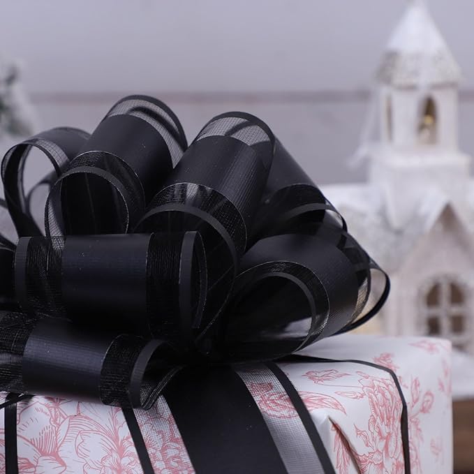 6Pcs 6inch Pull Bow Gift Wrapping, Pull Bow - Image 4
