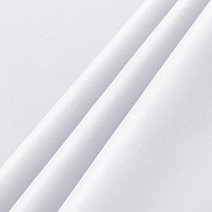 sancua 6 Pack White Tablecloth 60 x 102 Inch, Rectangle Table Cloth - Image 6