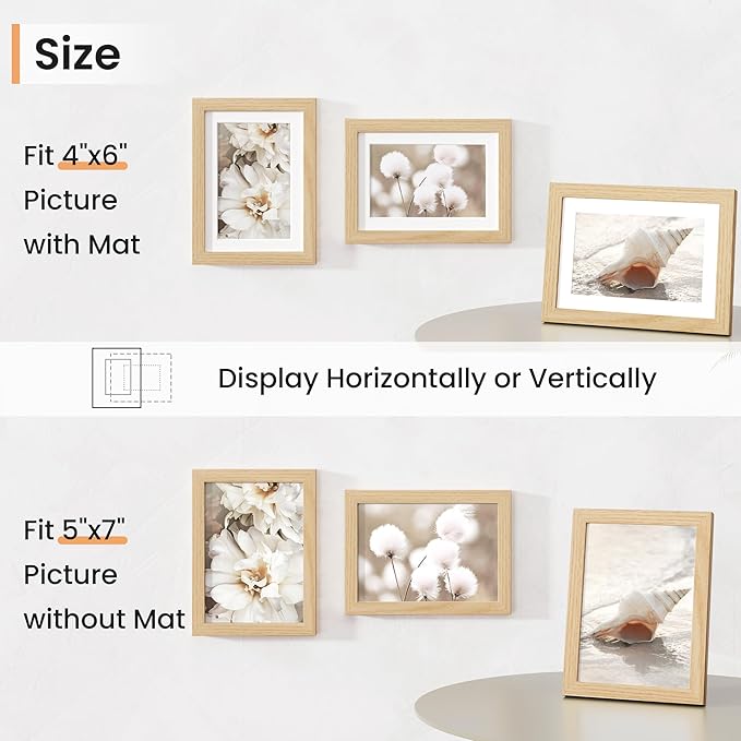 5x7 inch Picture Frame, 5x7 Photo Frames - Image 3