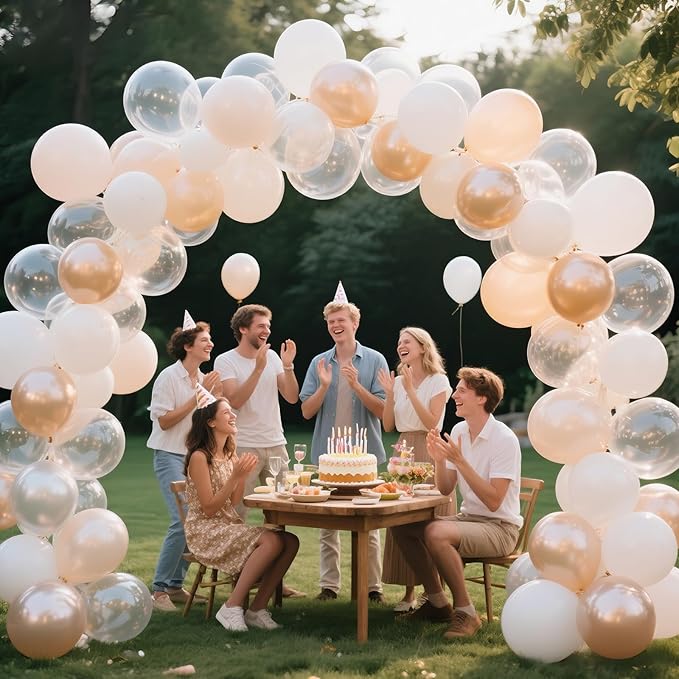 KAWKALSH Clear Balloon 12 Inch - Image 5
