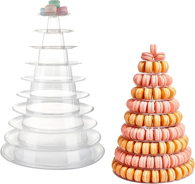 Macaron Tower Stand for Wedding Birthday Party by FellibayDirect