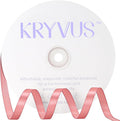 Rose Gold Satin Ribbon 3/8 inch X Continuous 100 Yards, Single Face Polyester by Kryvusribbon