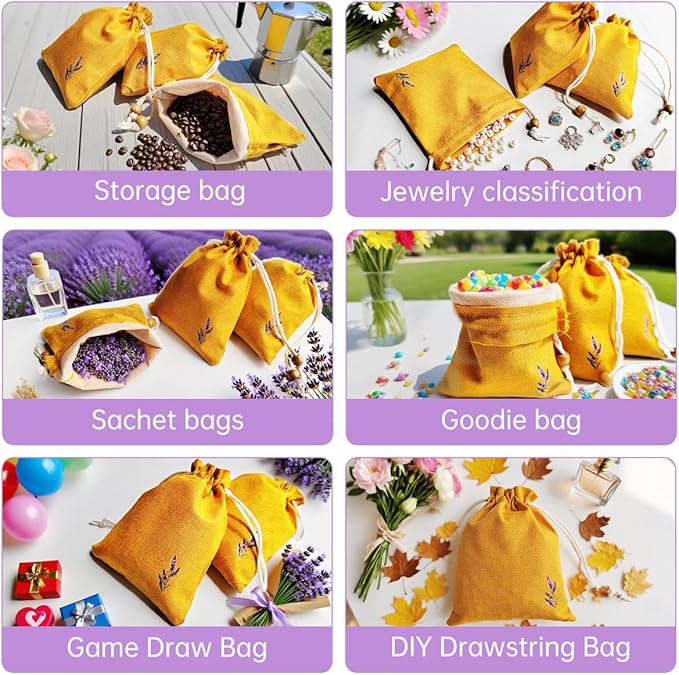 Daclubmenxy D&C 20PCS Sachet Bags Empty - Image 3