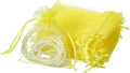 uxcell 50 Pcs Organza Gift Bags, 2.7x3.5 Inch Drawstring Pouches Jewelry Gift by uxcell