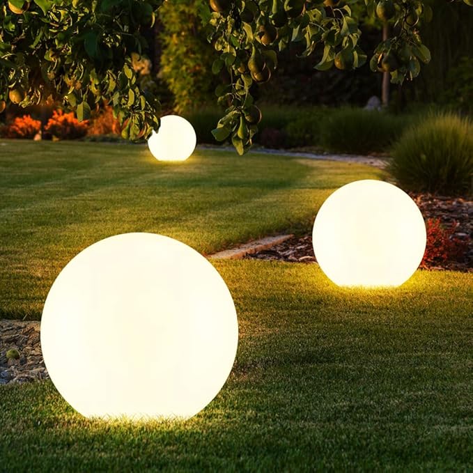 50CM/20-inch Large LED Globe Orb Light, Rechargeable LED Ball Light, Dimmable - Image 7