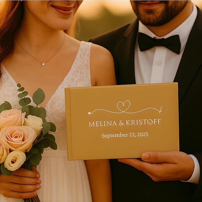 Wedding Guest Book – Personalized Polaroid Guest Book - Image 3