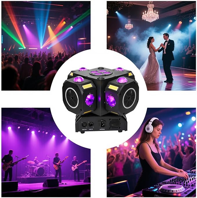 Moving Head DJ Lights 180W LED - Image 6