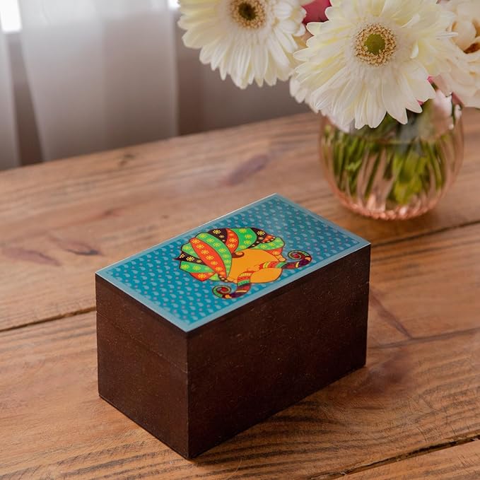 Octavius Urban Print Wooden Tea Sampler Box | Variety Pack Sampler | Perfect - Image 6