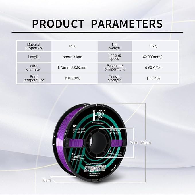 PLA Filament, Silk PLA, 3D Printer Filament, PLA Filament 1.75mm Dimensional - Image 5