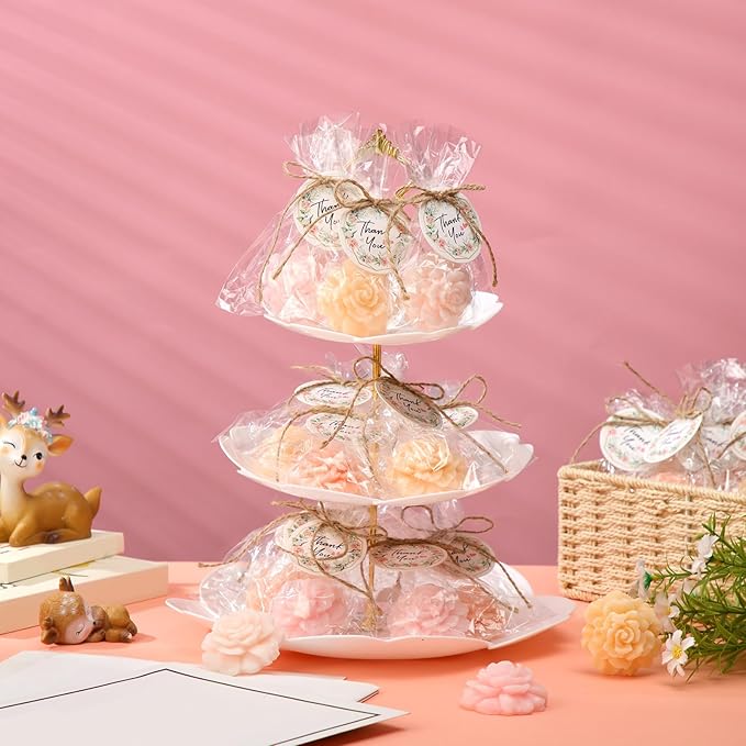 Demissle 20 Set Flower Mini Soaps - Image 6
