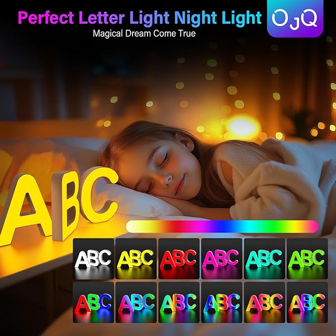 OJQ Light Up Letters LED Letter - Image 2