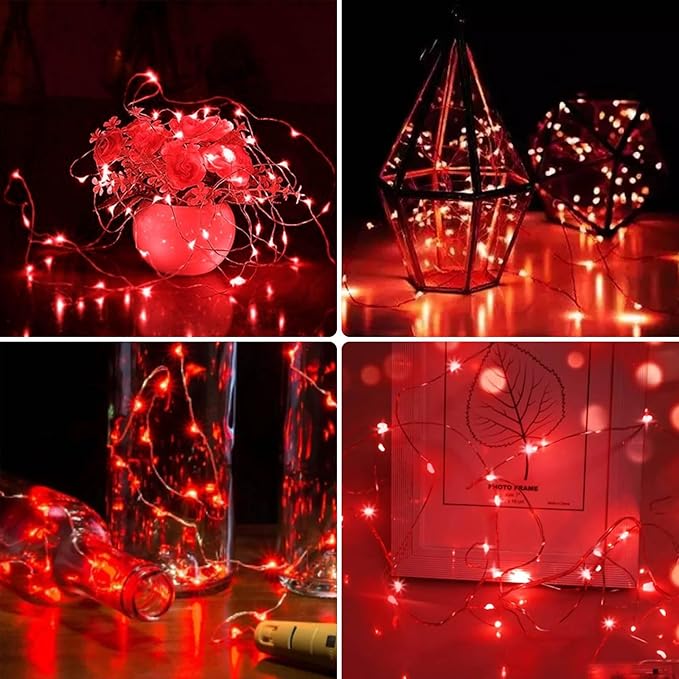 3 Pack Fairy Lights Battery Operated - Image 3