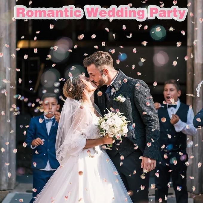 20 Pack Prefilled Confetti Packets, Biodegradable Flower Petals, Real Dried - Image 5