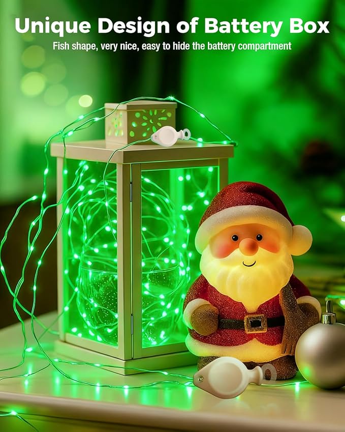 btfarm 12 Pack Fairy Lights Battery Operated, 7FT 20 LED Mini String Lights - Image 2