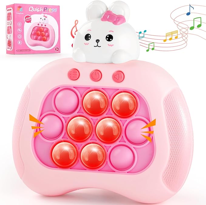 Easter Bunny Fidget Toy, Sensory Pop Toys - Image 9