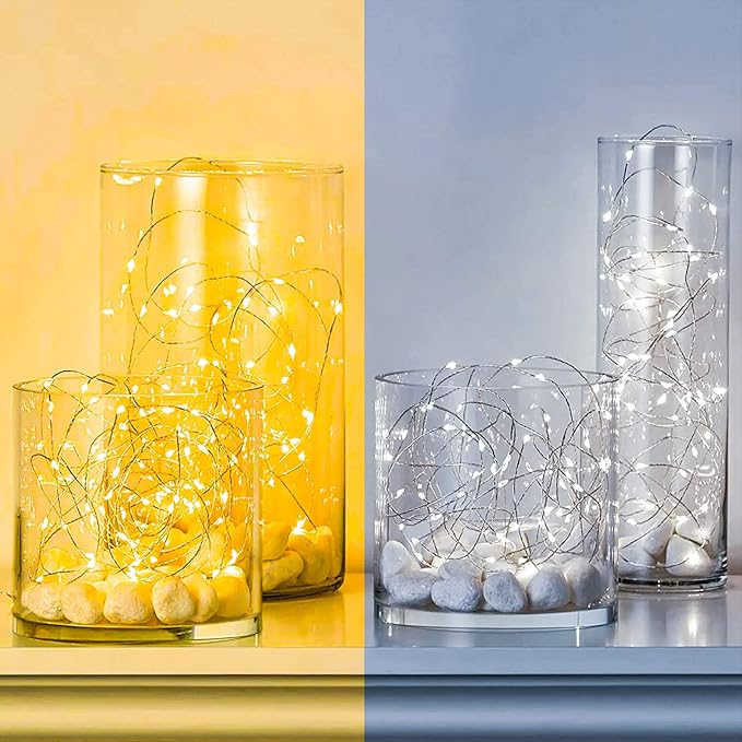 16 Pack 30 Led Fairy Lights Battery Operated String 10 Feet Waterproof Twinkle - Image 4