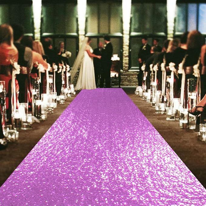 ShinyBeauty Lavender Carpet Runner by ShinyBeauty