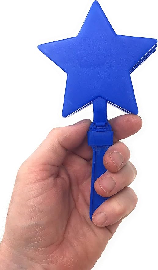 Funiverse Bulk 20 Pack Star Hand Clapper/Team Spirit Noise Maker Assortment - Image 2
