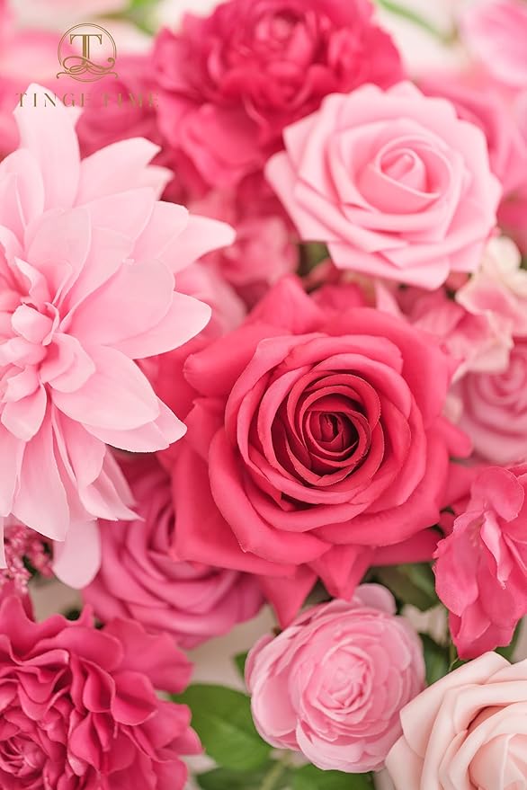 TINGE TIME Artificial Sweetheart Flower Swag - Image 6