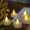 12 Battery Operated Flameless LED Tea Lights by CANDLE+CHOICE