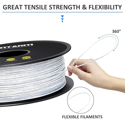 GIANTARM 3D Printer Filament, Marble Pla Filament, 1Kg Spool, 1.75mm Dimension - Image 4