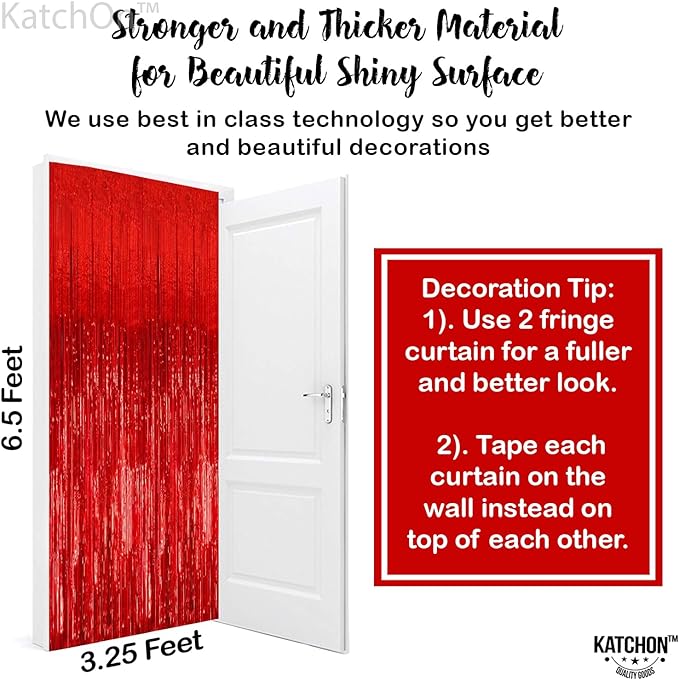 KatchOn, XtraLarge Red Streamers - Image 3